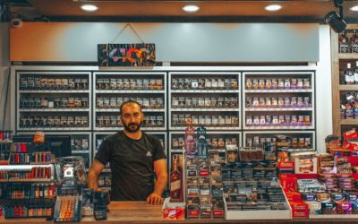 Cigarettes and Tobacco Selection at Quickway Supermarket in Norristown, PA